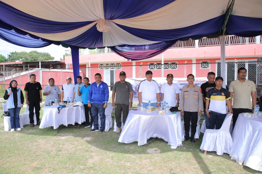 Bupati Asahan Buka Turnamen Sepak Bola U-14 Dalam Rangka HUT Partai PAN ke-27 ‎