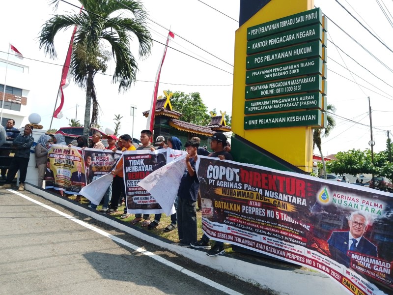 Soroti Polemik Lahan Sitaan Satgas PKH, Pemuda Peduli Inhu Desak Kejari Tinjau dan Cabut KSO PT PAS