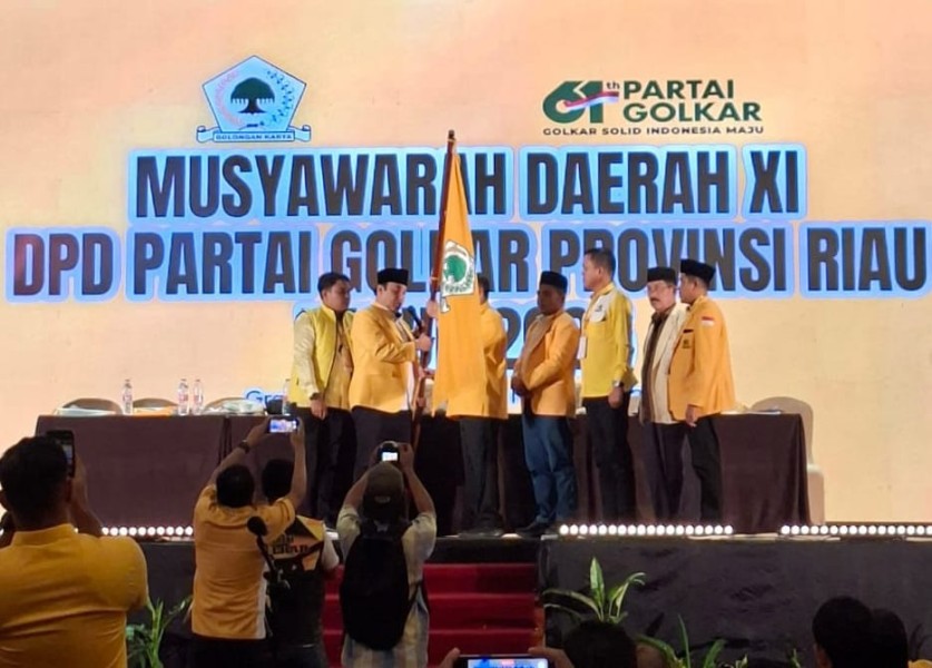 Yulisman Terpilih Aklamasi, Musda XI Golkar Riau Berjalan Lancar dan Penuh Kekeluargaan