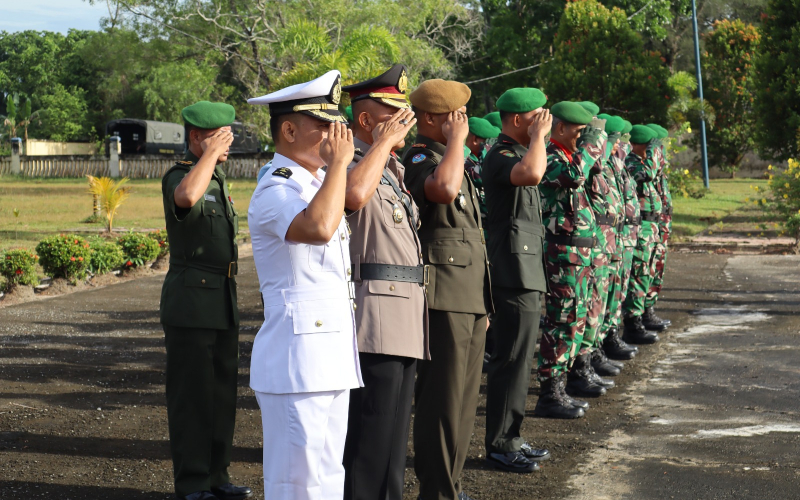 Kodim Dumai Gelar Ziarah Rombongan Peringati HUT ke-75 Kodam I Bukit Barisan