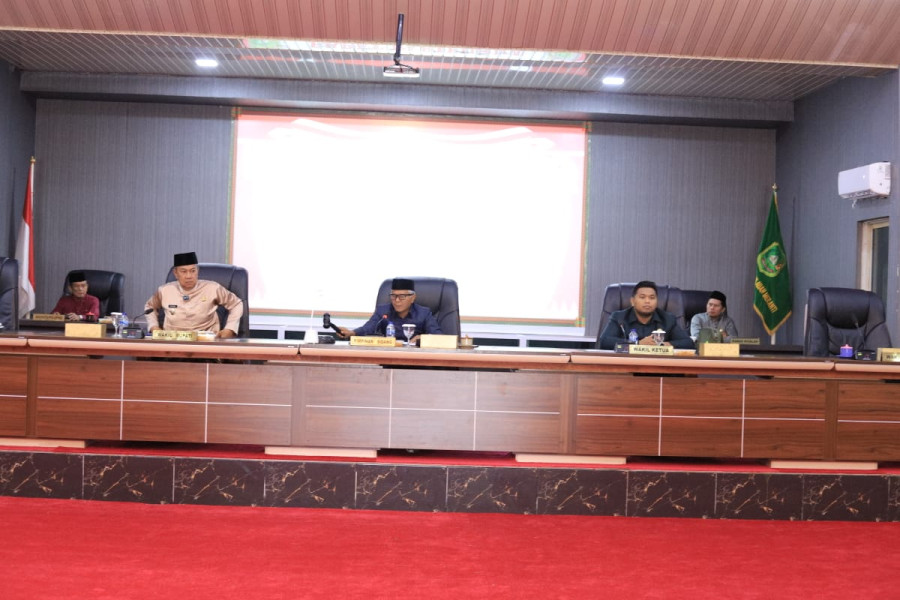 Dikomandoi H. Khalid Ali, Berikut Susunan Lengkap Pansus Ranperda RPJMD DPRD Meranti