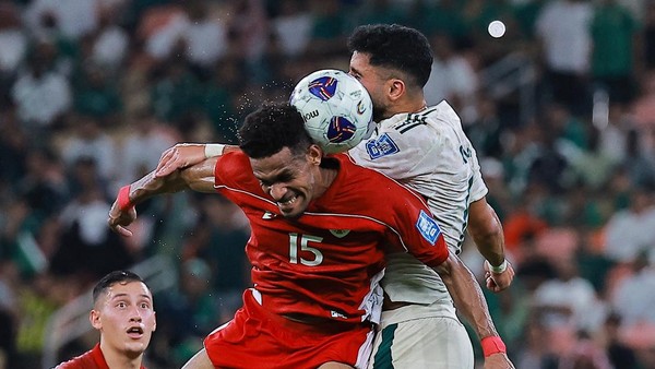 Indonesia Kalah Tipis 2-3 dari Arab Saudi di Kualifikasi Piala Dunia 2026