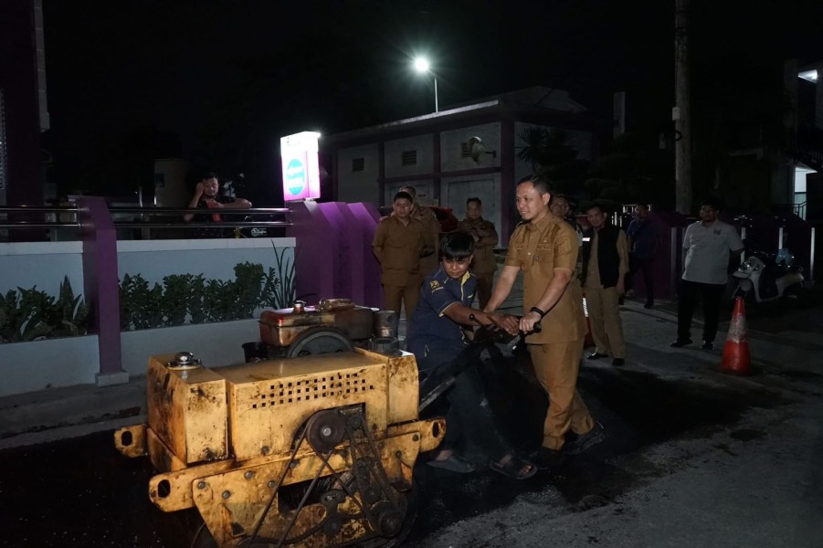 Pemko Pekanbaru Percepat Perbaikan Jalan, 29 Ruas Dioverlay Jelang Akhir Tahun