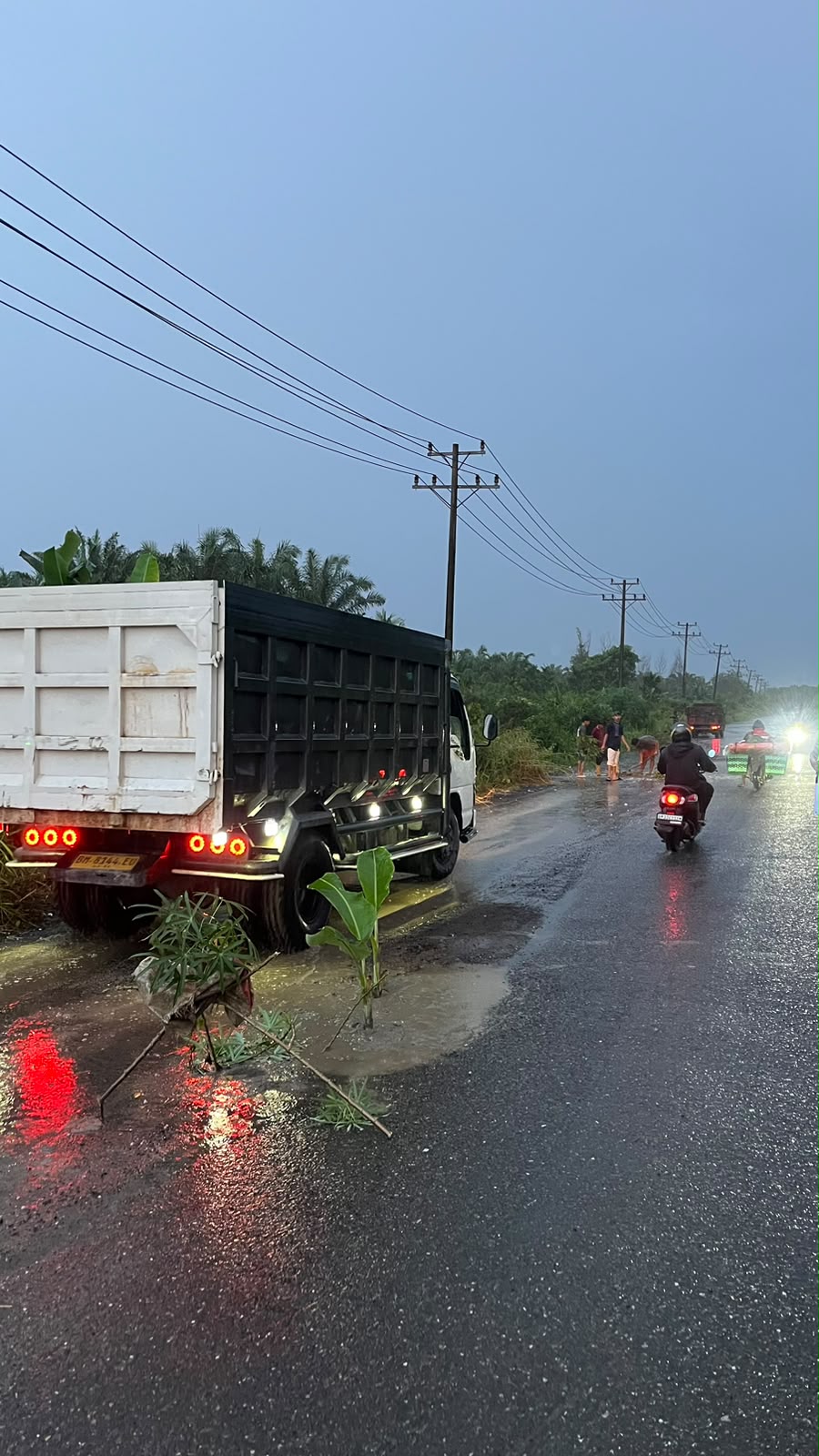 Truk Bermuatan 40 Ton Diduga Rusak Jalan Sungai Rawa, Publik Tagih Tanggung Jawab PT EPE