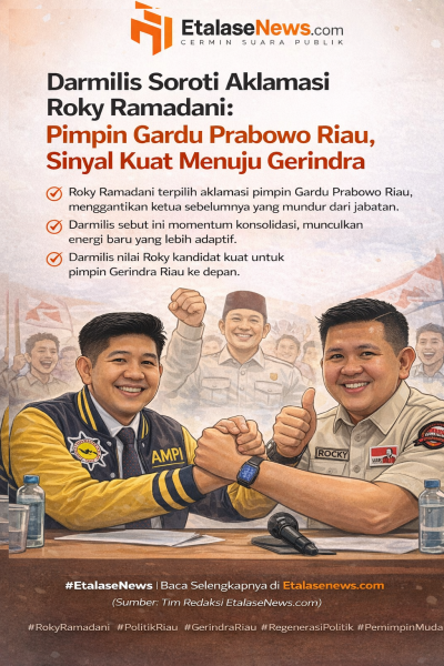 Darmilis Soroti Aklamasi Roky Ramadani: Pimpin Gardu Prabowo Riau, Sinyal Kuat Menuju Gerindra