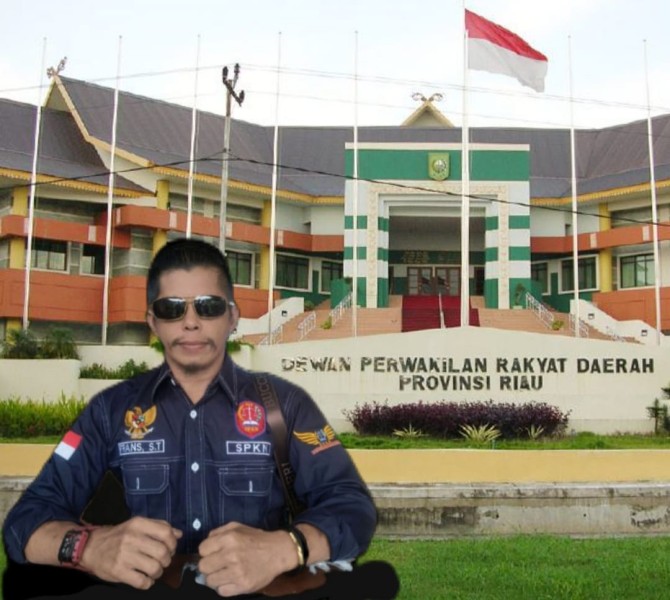 Sekjen DPP-SPKN Laporkan Dugaan Korupsi Anggaran Makan Minum Setwan DPRD Riau Ke Polda