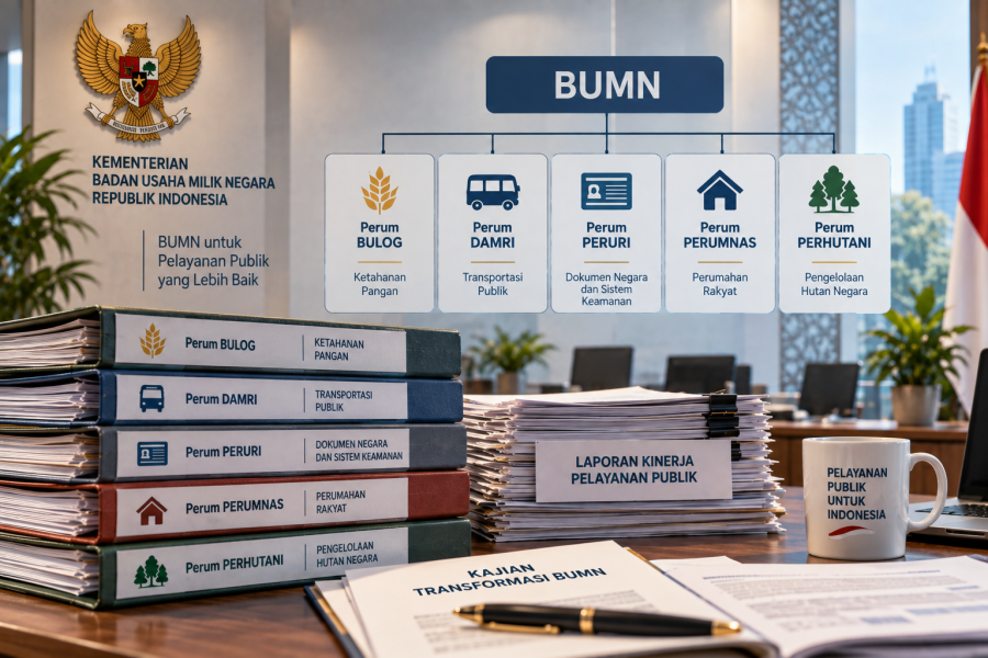 BP BUMN Pastikan Bulog hingga Perhutani Tetap Berstatus Perum, Transformasi Tetap Jalan