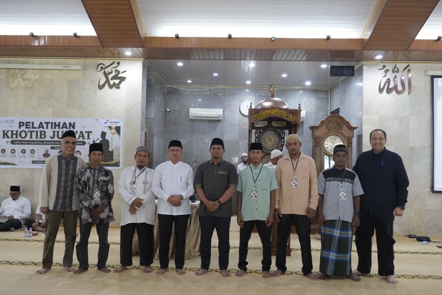 BAZMA Pertamina Patra Niaga Kilang Dumai Hadirkan Pelatihan Khatib Jumat dan Pelatihan Bina Mualaf untuk Masyarakat