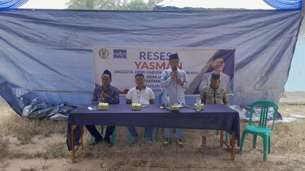 Reses di Desa Usul, Yasman Serap Aspirasi Warga dan Ajak Perkuat Semangat Kemerdekaan