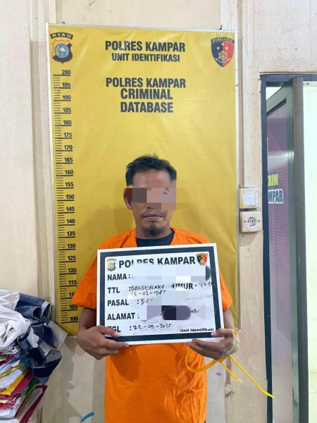 Bongkar Kantor Wahyu Rintiani Perkasa, Warga Bangkinang Kota Ditangkap