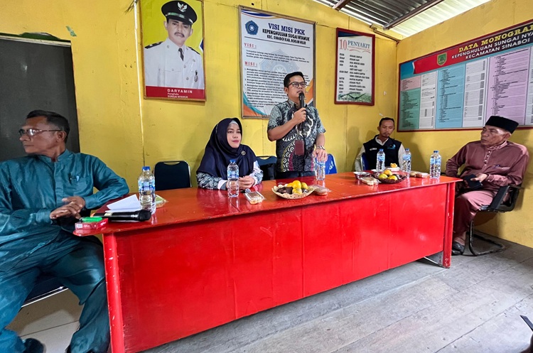 BRI Bagansiapiapi Perkuat Klaster Usaha dan Ekonomi Lokal di Sungai Nyamuk