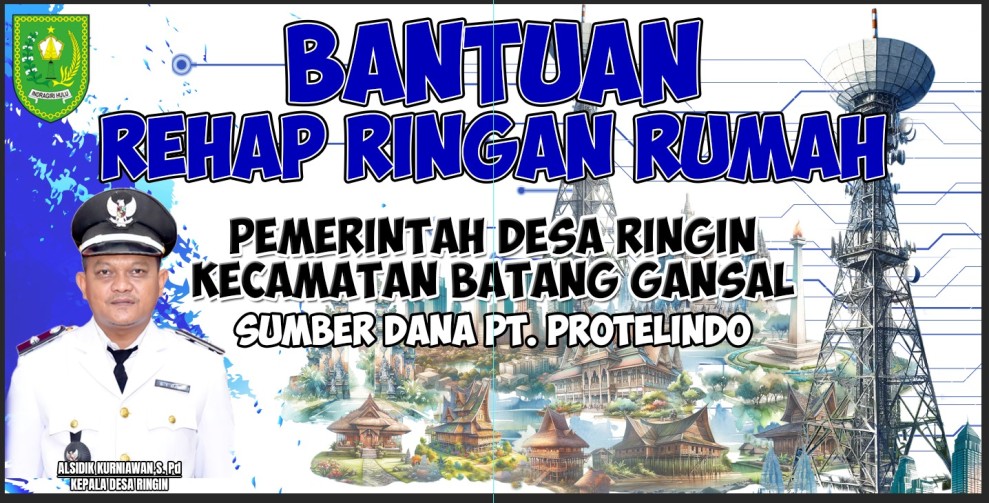 Desa Ringin Rehabilitasi 13 Rumah Warga Lewat Program Rehap Ringan