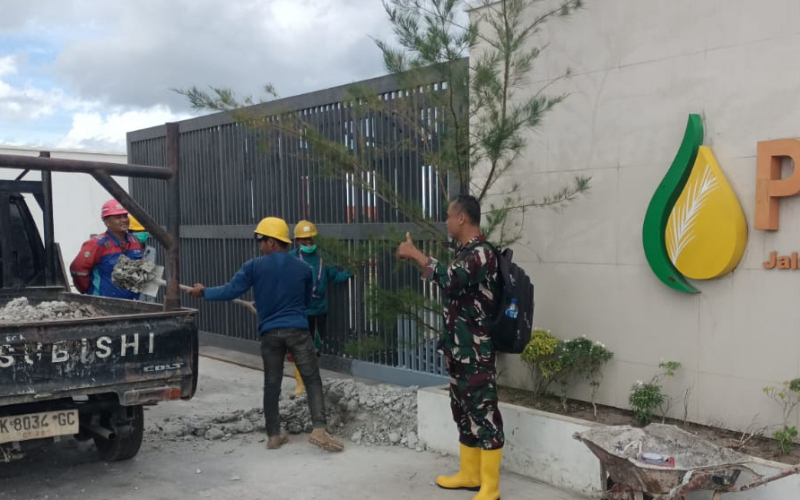 Melalui Komsos, Koramil 03 Sungai Sembilan Tingkatkan Kemanunggalan TNI–Rakyat