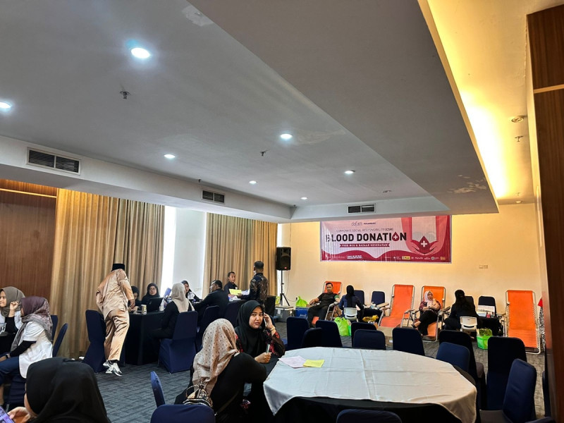 HUT ke-12, Hotel Dafam Pekanbaru Sukses Gelar Donor Darah dan Bazar Kesehatan