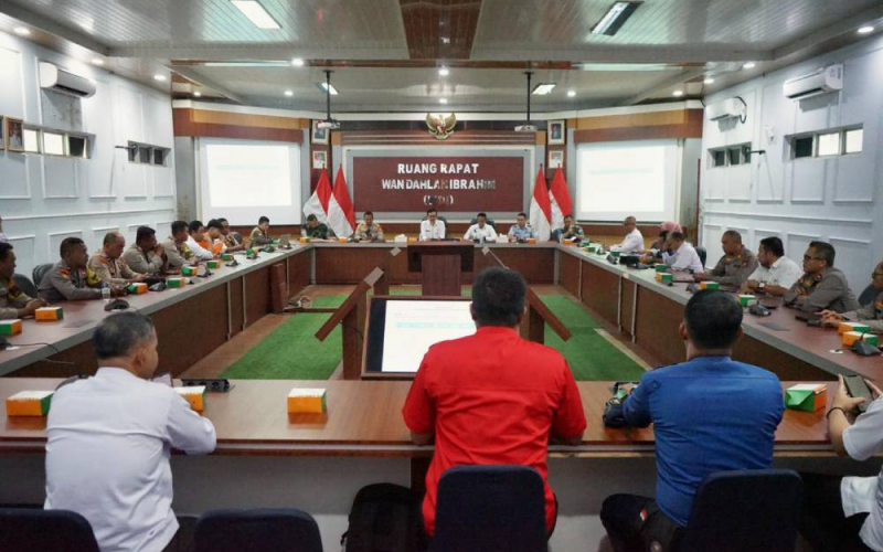 Pemko Dumai dan Kemenkopolkam RI Bahas Penanggulangan Karhutla di Rapat Terpadu