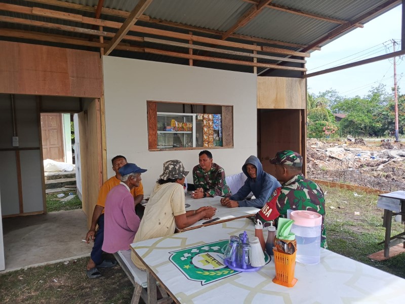 Serda Haris Sandya Pratama Sosialisasikan Bahaya Narkoba kepada Warga Muara Kelantan