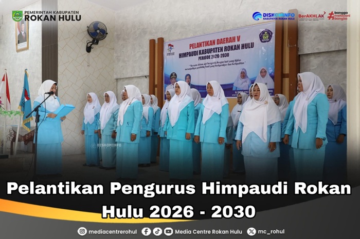 Kasmawati Resmi Pimpin Himpaudi Rohul 2026-2030, Bunda PAUD: Fokus Pendidikan Berkarakter