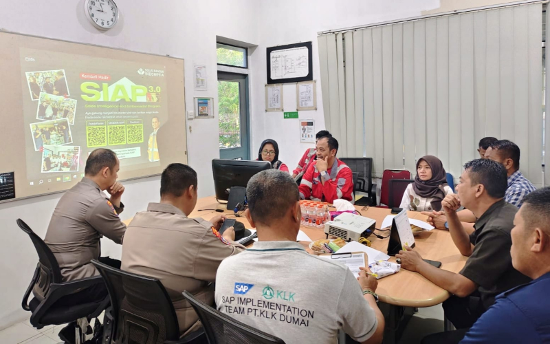 Pelindo Regional 1 Dumai Ambil Bagian dalam Sosialisasi Green Policing Polres Dumai