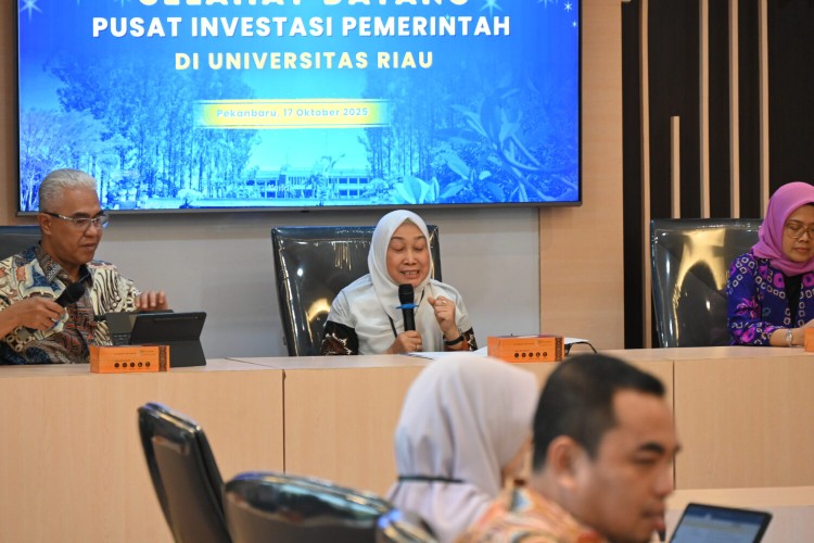 UNRI Perkuat Peran Akademik Lewat Penjajakan Kerja Sama dengan Pusat Investasi Pemerintah