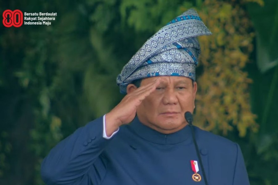 Presiden Prabowo Pakai Tanjak Riau Saat HUT RI di Istana Merdeka, Ini Maknanya