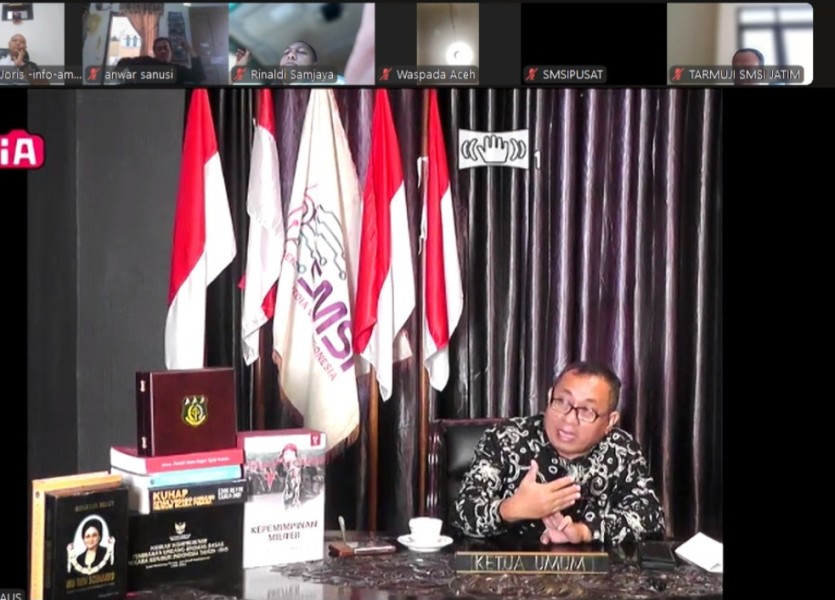 SMSI Serukan Dukungan Demokrasi, Pemiskinan Koruptor, dan Tiga Wapres