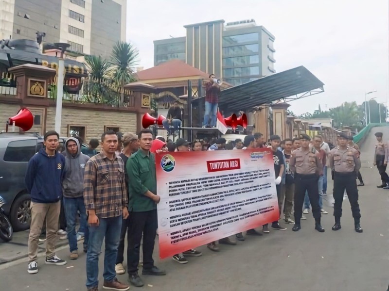 Desak Kapolri Turun Tangan, Forum Mahasiswa Minta Dugaan Kerusakan DAS Rokan Kiri Diusut Tuntas