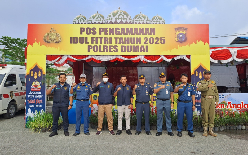 Posko Lebaran di Terminal Penumpang Pelindo Dumai Siap Layani Arus Balik