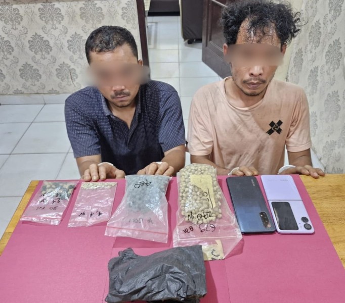 Gerebek Gudang Ekstasi di Perawang, Polres Siak Sita 1.213 Butir dan Bongkar Jaringan Narkoba Lokal