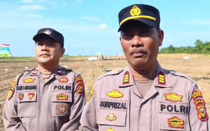 Polsek Medang Kampai Dorong Kesejahteraan Petani Lewat Penanaman Jagung Pipil dan Panen Raya
