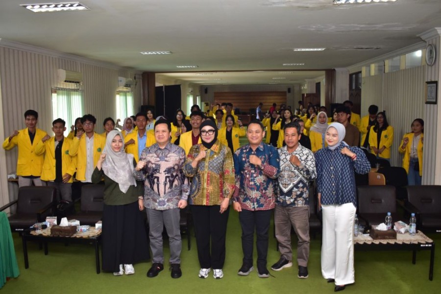 Anggota DPR RI Dewi Juliani Sosialisasikan Empat Pilar Kebangsaan di Unilak