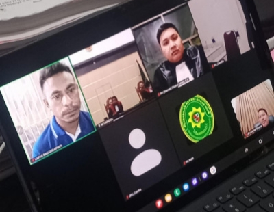 Sesuai Tuntutan JPU, Terdakwa Pembunuh Polisi di Rohil Divonis Hukuman Mati