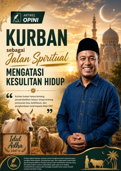 Kurban sebagai Jalan Spiritual Mengatasi Kesulitan Hidup