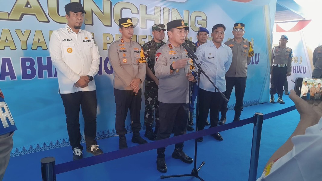 Wujudkan Gizi Aman dan Berkualitas, Polda Riau Resmikan Dapur SPPG ke-11 di Inhu