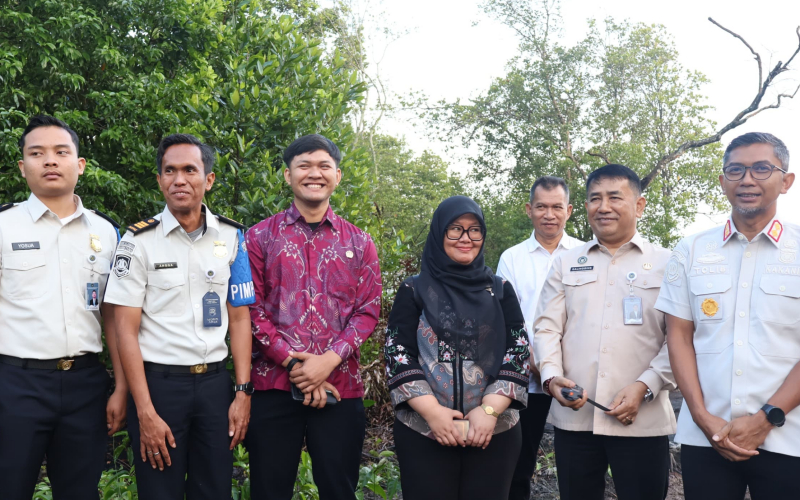 Dorong Program Nasional 2027, Kemenimipas-Bappenas Tinjau Desa Binaan Imigrasi di Dumai