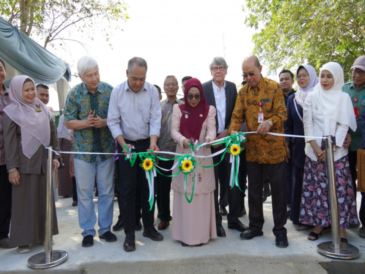 Wakil Bupati Kampar Hadiri Soft Launching Kebun Raya Universitas Pahlawan
