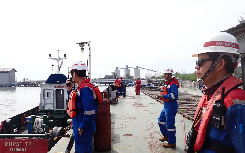 Uji Kesiapsiagaan, Kilang Pertamina Dumai Laksanakan Simulasi Penanggulangan Darurat MED Level II 2025