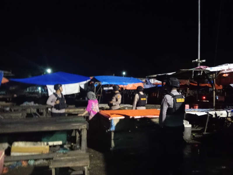 Tim Raga Polres Kampar Patroli Malam:  Tegas Jaga Kamtibmas, Bangkinang Tetap Kondusif