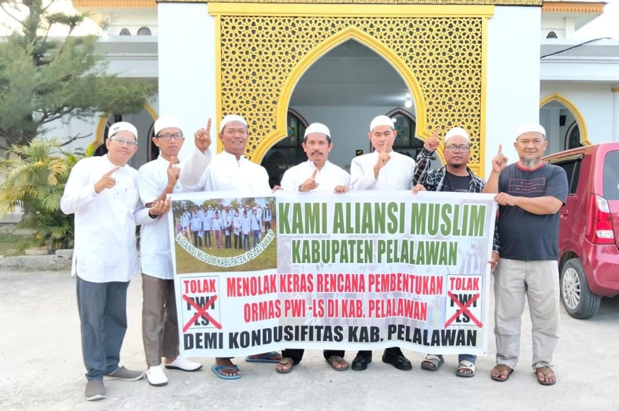 Aliansi Muslim Kabupaten Pelalawan Tegaskan Sikap di Pangkalan Kerinci