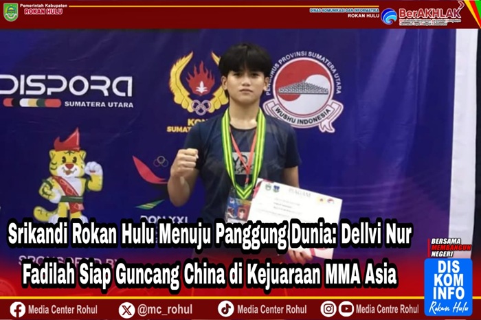 Dari Negeri Seribu Suluk Menuju China, Dellvi Nur Fadilah Siap Guncang Dunia di MMA Asia