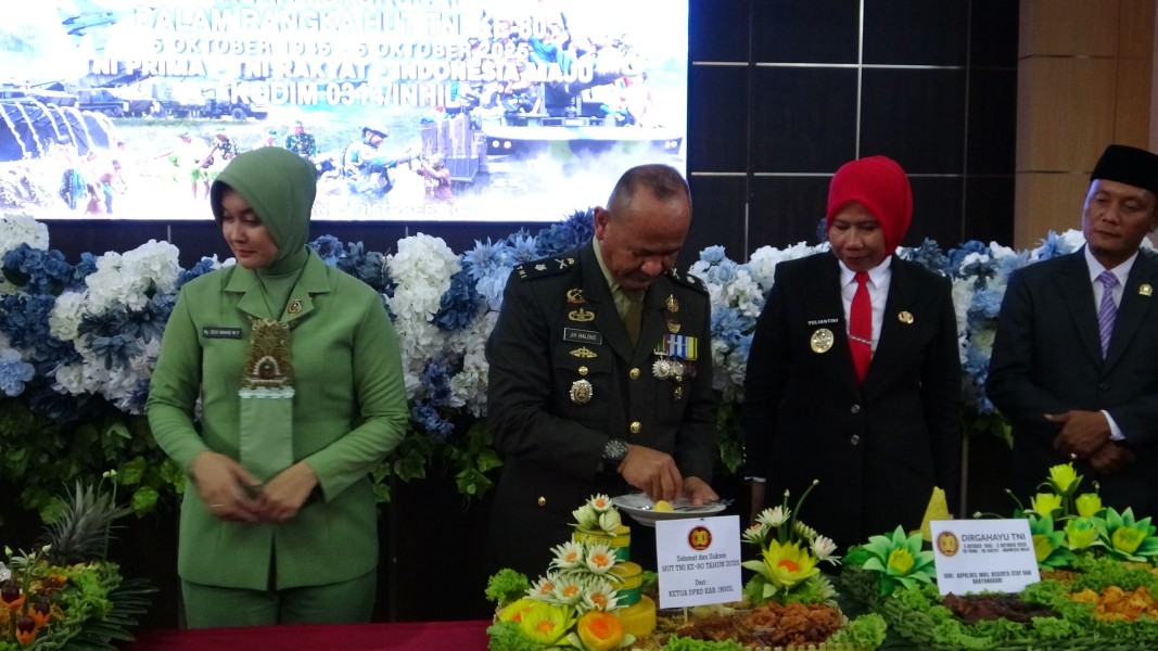 Wabup Inhil Yuliantini Apresiasi Peran TNI Jaga Keamanan Daerah pada HUT ke-80 TNI