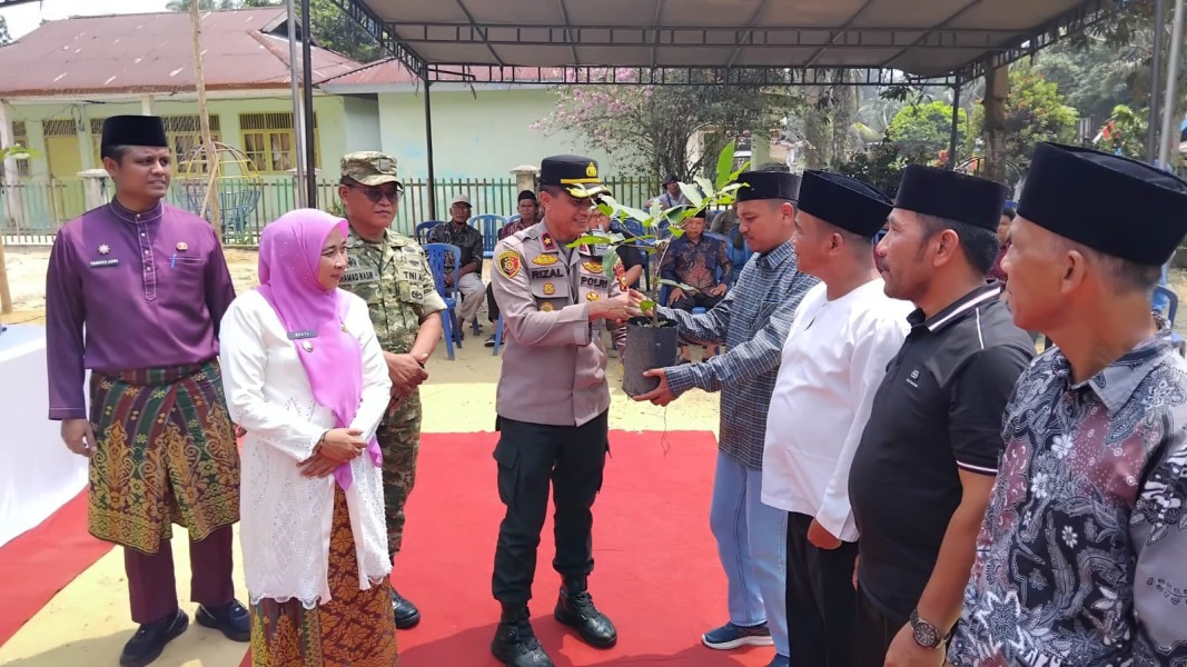 Polsek Minas Edukasi Warga soal Green Policing, Kapolsek Ajak Masyarakat Jaga Lingkungan