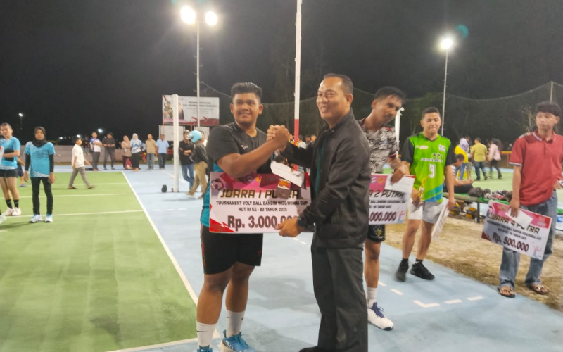 Dandim Dumai Cup 2025 Usai Digelar, Rajawali dan Dishub Sabet Gelar Juara