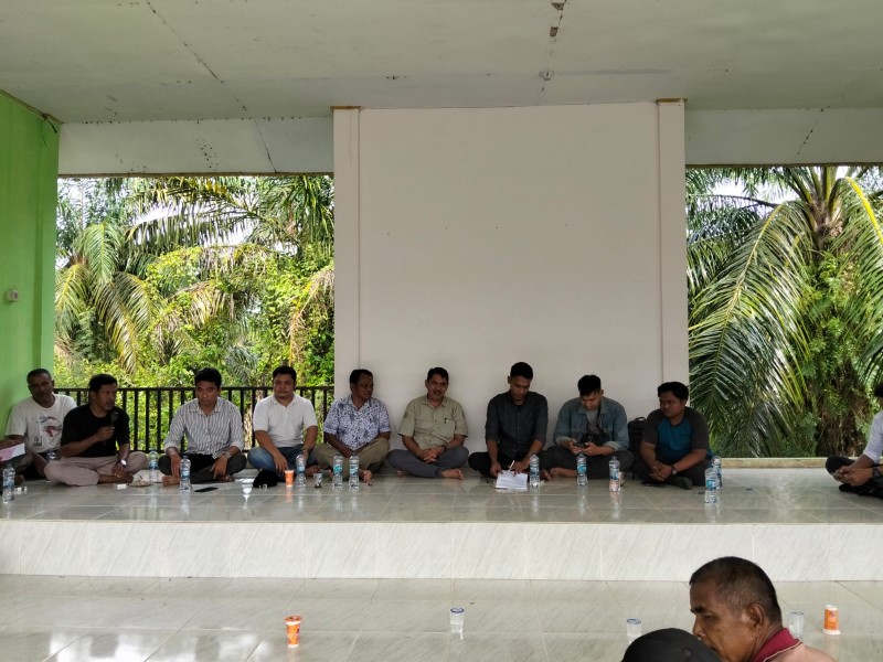 PT PHI mediasi bersama masyarakat desa rantau baru kecamatan pangkalan kerinci