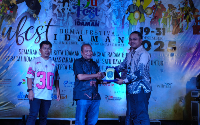 Pelindo Regional 1 Dumai Apresiasi Suksesnya Penyelenggaraan Dufest Idaman 2025