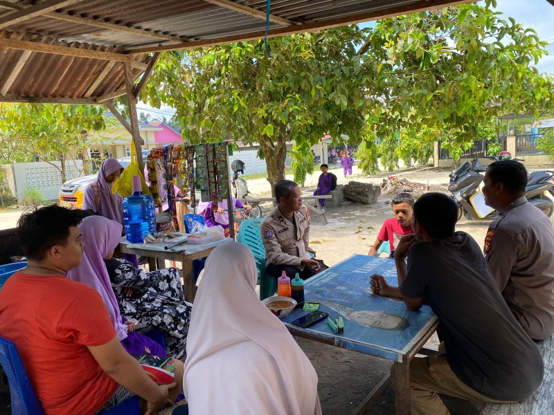 Jumat Curhat Polsek Tapung:  Menyimak Keluhan Warga, Membangun Solusi Bersama