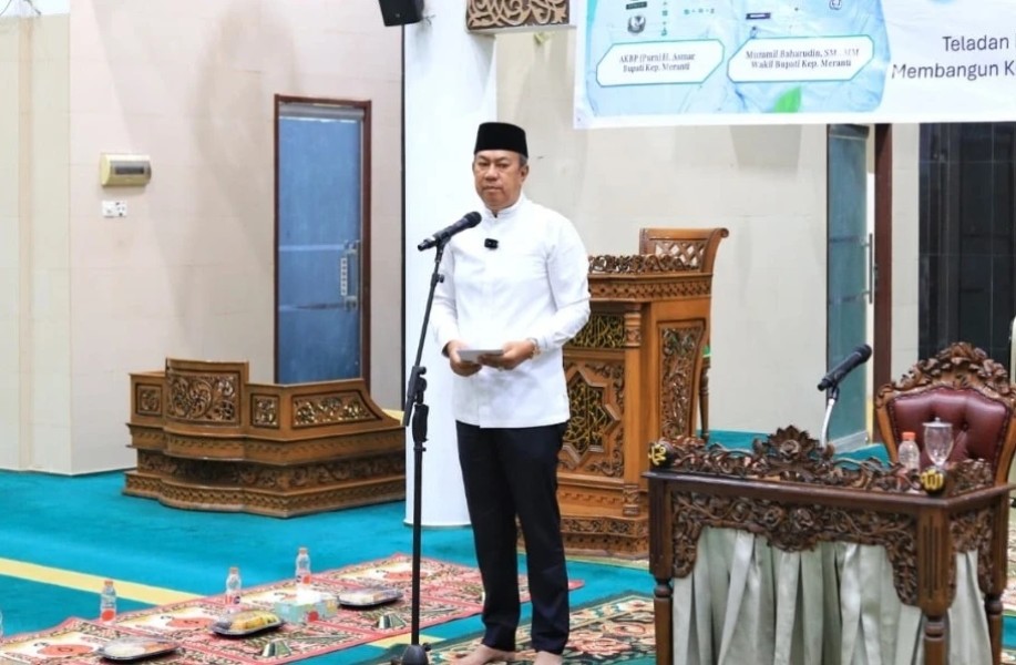 Wabup Muzamil Ajak Jemaah di Meranti Teladani Akhlak Nabi Muhammad