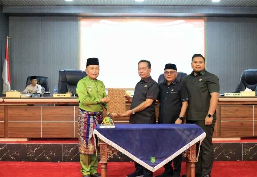 Bupati dan Ketua DPRD Meranti Teken Nota Kesepakatan KUA-PPAS 2026