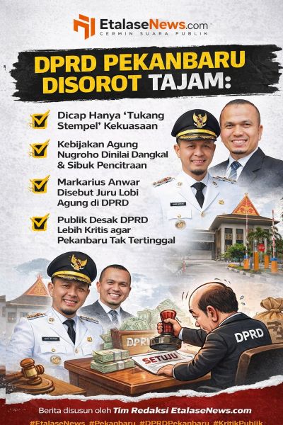 DPRD Pekanbaru Disorot Tajam: “Tukang Stempel”, Kebijakan Dinilai Dangkal hingga Dinamika Lobi Kekuasaan