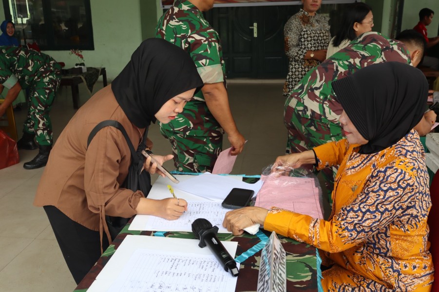 Kodim Dumai Gelar Bhakti Kesehatan Gratis Sambut HUT ke-1 Kodam XIX/Tuanku Tambusai