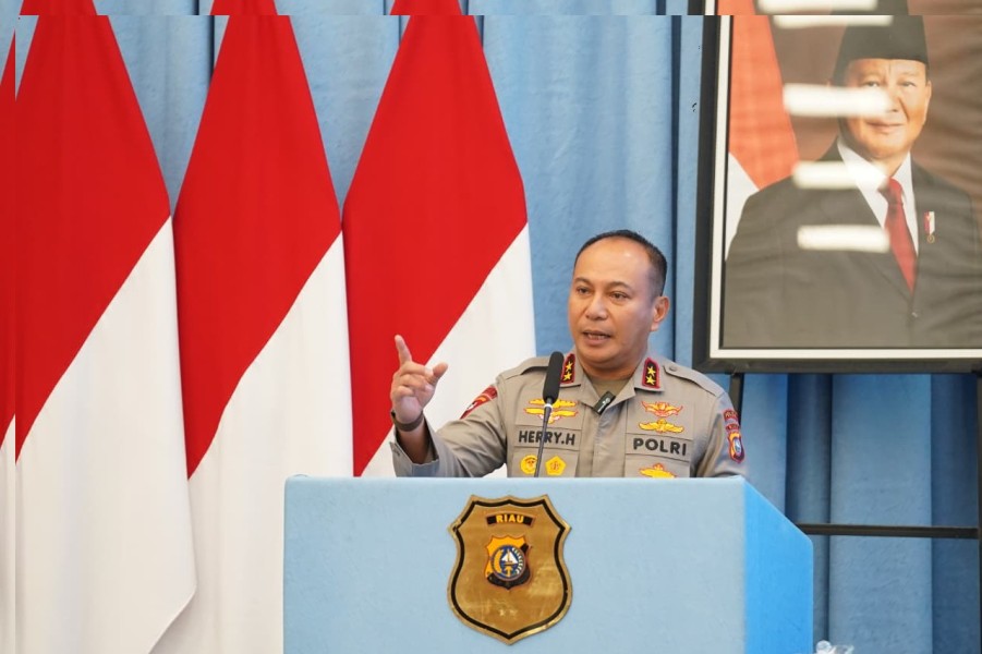 Jelang Operasi Lilin, Kapolda Riau Minta Jajaran Petakan Lokasi Rawan Banjir
